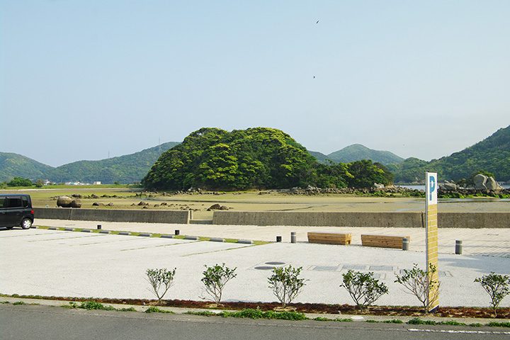 長崎五島 堂崎地区駐車場